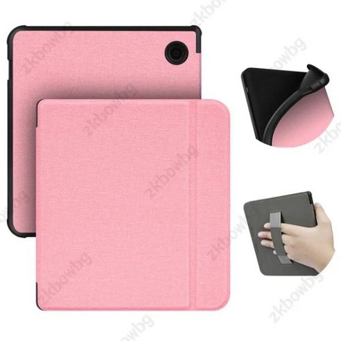 Kobo Libra 2 2021 커버 케이스 Tolino Vision 6 5 마그네틱 스마트 H20 2019 전자책 쉘 7, Tolino Vision 6 2021, Pink