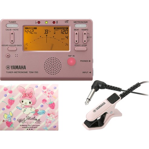 YAMAHA 야마하 TDM-700P 핑크 튜너 메트로놈 TM-30PK 튜너용 마이크 크로매틱 관악기 세트 E 홋카이도 오키나와 낙도 불가 130936
