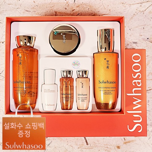 설화수 자음생 2종 세트 데일리 루틴 + 설화수 쇼핑백, 1개