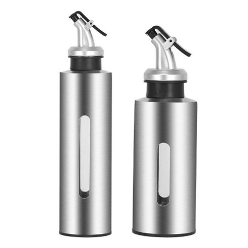 304 오일 포트 스테인레스 스틸 간장 병 1 1, 150ML 투팩 [작은 깔때기 보내기]]