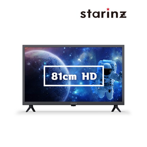 스타인즈 32인치 HD LED TV 모니터, 고객직접설치, 스탠드형, B3255B, 81cm/32인치