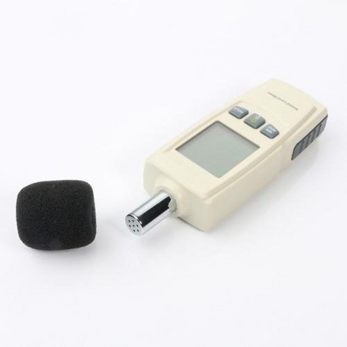 디지털 사운드 레벨 미터 LCD 스크린 오디오 데시벨 미터 정확도 1.5dB 범위 30-130dB 가정 스튜디오 공장 교실용, 1개