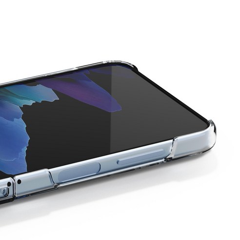 디자인스킨의 클래스적 우아함과 실용성을 겸비한 갤럭시 Z플립5 클리어 카드 슬롯 케이스