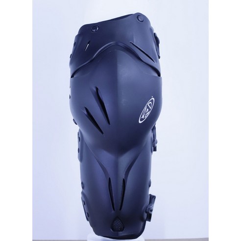 AGV) 오토바이 무릎 보호대 ECHO KNEE GUARD K1, FREE, 그레이/오렌지, 1개