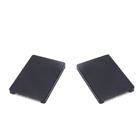 2 팩 M.2 NGFF SATA ssd에서 인클로저가있는 어댑터 카드 2.5, 100x70x7mm, 블랙, 설명