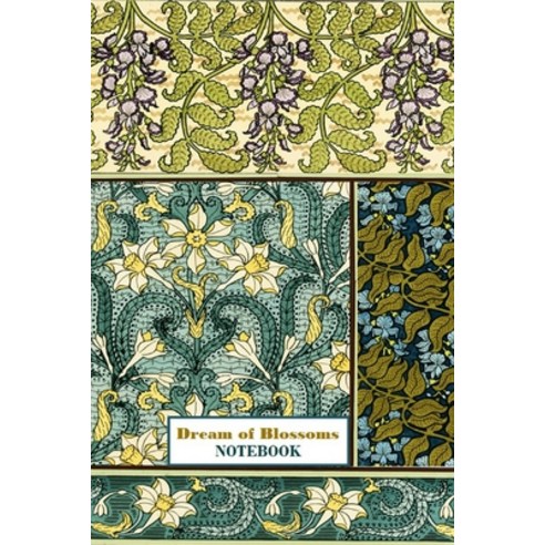 Dream of Blossoms NOTEBOOK [ruled Notebook/Journal/Diary to write in 60 sheets Medium Size (A5) 6x... Paperback, Blurb