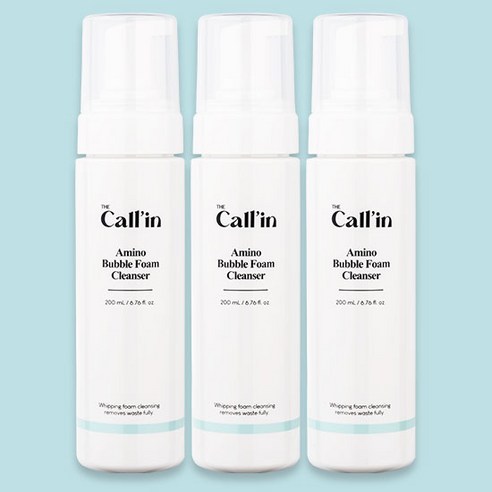 더콜린 아미노 약산성 모공 딥클린 버블 폼 클렌저 (3개), 200ml, 3개