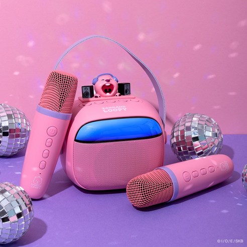 사랑스러움이 톡톡! 잔망루피 블루투스 스피커 마이크로 일상에 즐거움을 더하세요!