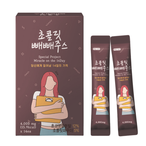 [라본브아] 14일의 기적 초콜릿 빼빼주스, 1개