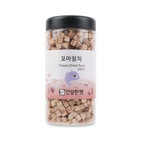 건강한펫 동결건조 꼬마트릿 참치 120g, 1개