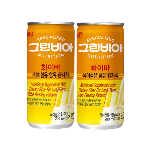 그린비아 화이바, 59개, 200ml