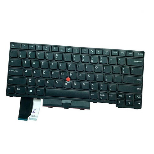 L14 US 레이아웃 5N20W67832용 노트북 교체용 키보드 백라이트, 검은 색, 290x150x5mm, 플라스틱
