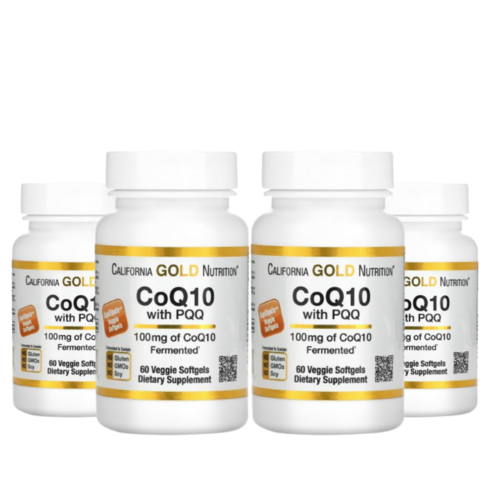 캘리포니아 골드 뉴트리션 코큐텐 100mg California Gold Nutrition CoQ10 100mg, 60정, 2개