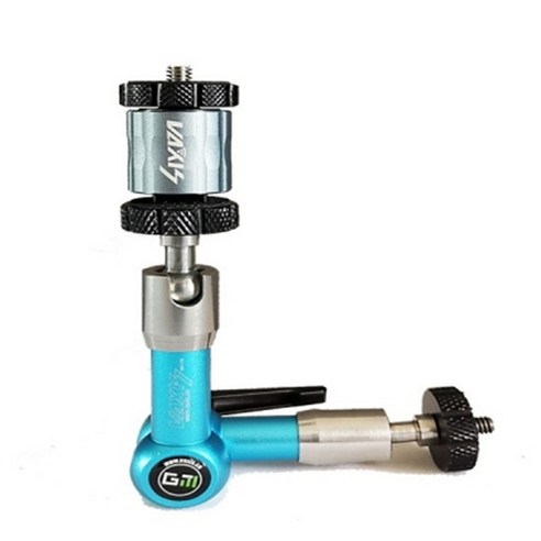 VAXIS 매직 암 노가 암 1/4 3/8 마운트 관절 조정 가능한 마찰 암 카메라 모니터 비디오 변속기 7 인치 11 인치, [05] 7 Inch w Adapter