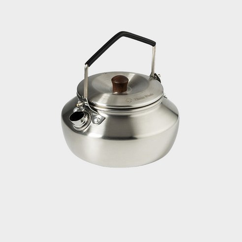ThousWinds 캠핑 주전자 돈데크만 0.6L 택티컬, 0.6L 주전자_실버, 1개