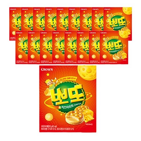 뽀또 치즈타르트, 92g, 18개입