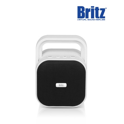 브리츠 BZ-SL30 블루투스 스피커 휴대용 캠핑 화이트, 단품