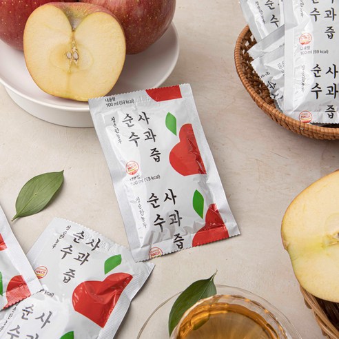 영주 사과의 순수함을 담은 건강한 선택, 청순한농부 사과즙