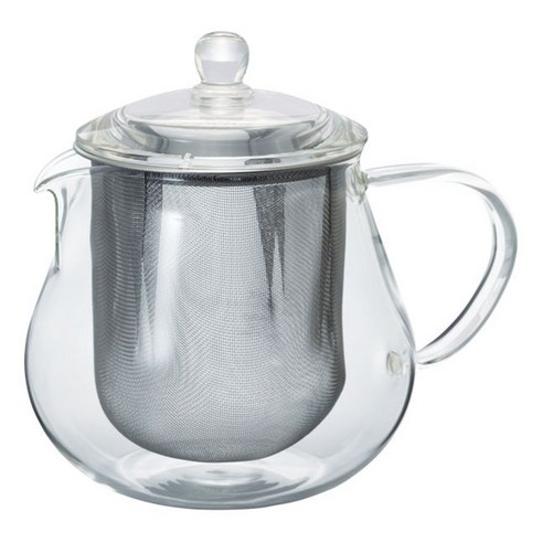 하리오 리프 티포트 CHC-45T, 클리어, 450ml