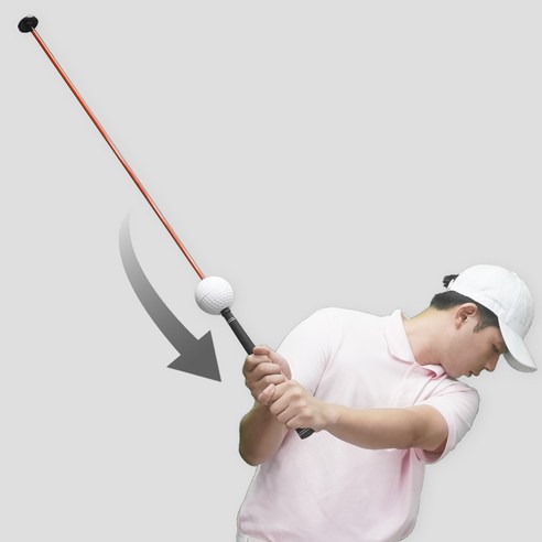 골프 스윙 연습기 실내골프 바디턴 용품 연습 슬라이스 임팩트 교정기 도구 그립 릴리즈