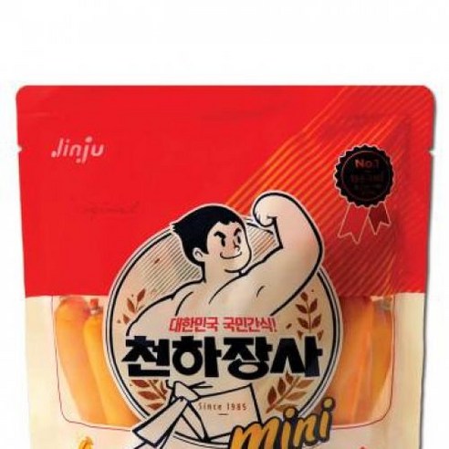 상세설명참조 진주 천하장사 오리지날 미니 400g, 1개