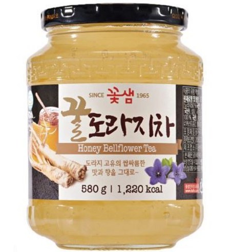 꽃샘 꿀도라지차 580g, 1개, 1개