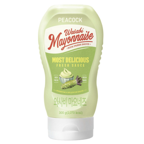 평범한 요리를 특별하게! 피코크 와사비 마요네즈 솔직 후기 와사비마요네즈