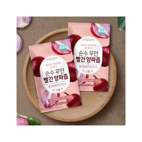 황토마을 무안 빨간양파즙 적양파즙 100ml 100포