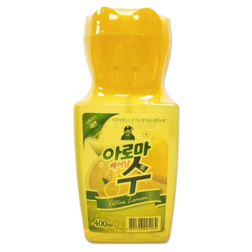 산도깨비 아로마수400ml (향선택) 실내방향제 탈취제, 레몬향 5184, 1개, 0.4l