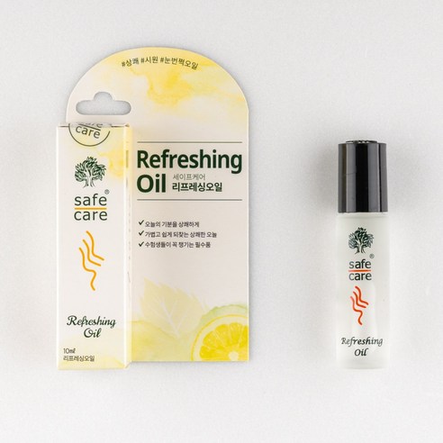 달콤한 잠으로 안내하는 멘톨 잠깸오일과 릴랙싱 아로마오일