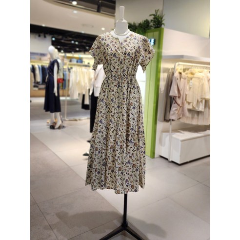 올리브데올리브 루즈핏 플라워스트링원피스 YW3MO324(1825422)