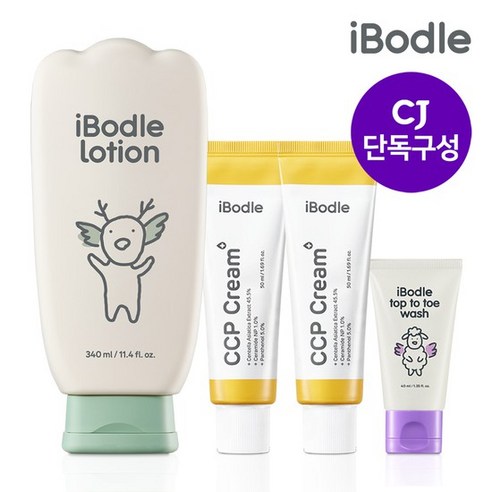 아이보들 로션 340ml+CCP크림 50mlX2개+탑투토워시 40ml, 일반(복숭아향)(연두색 뚜껑) Best Top5