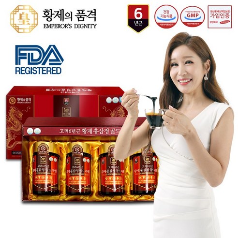 황제의품격 고려6년근 황제 홍삼정, 960g, 1박스