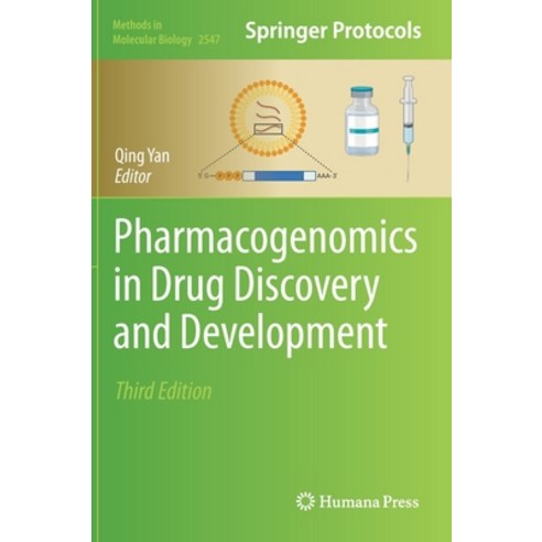 (영문도서) Pharmacogenomics in Drug Discovery and Development Hardcover, Humana, English, 9781071625729