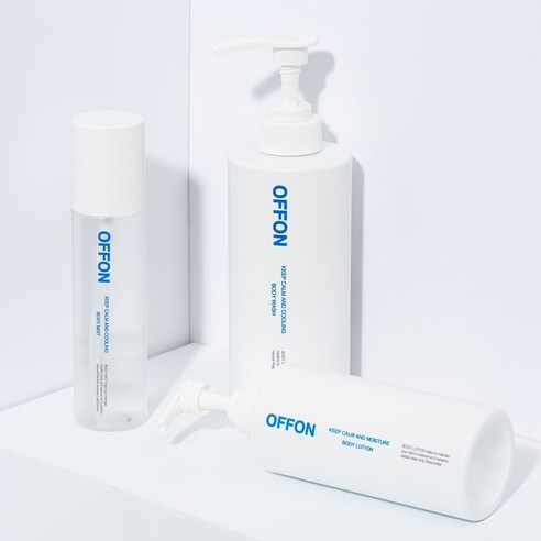 오프온 끈적임없는 3초흡수 바디로션, 500ml, 2개