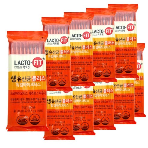 종근당건강 락토핏 생유산균 플러스 프로바이오틱스 2g x 200포, 400g, 1개