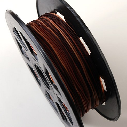 [Y-19-54]폴리매듭실 0.5mm 브라운믹스 5yd(450cm)