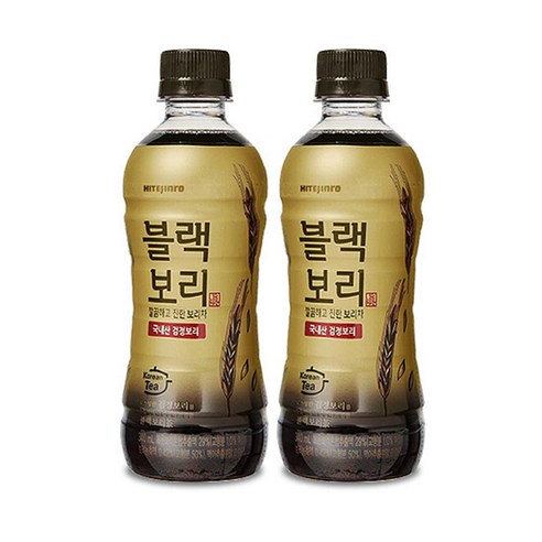 하이트진로 블랙보리 음료, 340ml, 34개