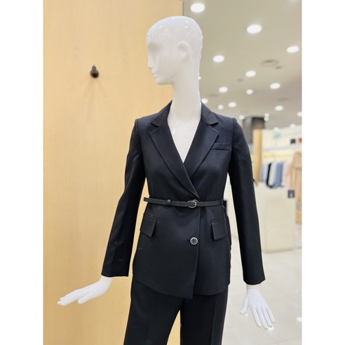 [케네스레이디] (E420) N 간절기 정장 투피스 테일러드 벨트 자켓 (EGJKMI8100)