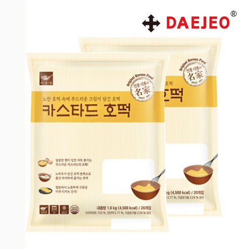 사옹원 커스타드호떡1.6kg, 1.6kg, 1개