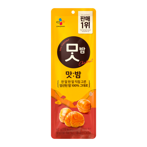 CJ 맛밤, 42g, 48개