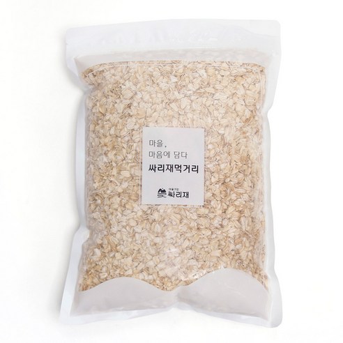 싸리재 국산 귀리 오트밀 1kg, 1개