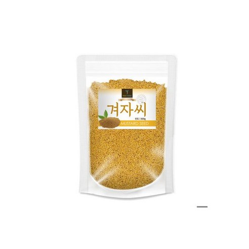 겨자씨 500g 백개자 백겨자 겨자 씨앗, 1개