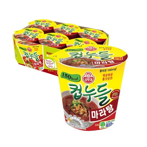 오뚜기 컵누들 마라탕 44.7g, 30개