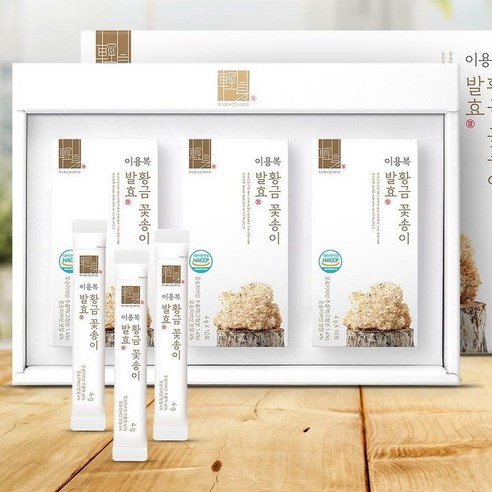 이용복 황금 꽃송이 발효 120g, 1개