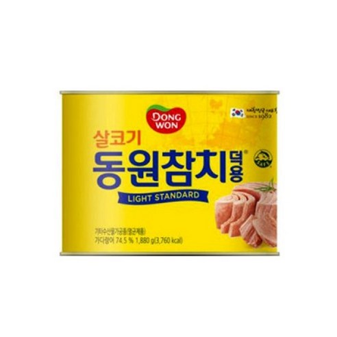 동원참치 살코기 덕용 1.88kg, 12개