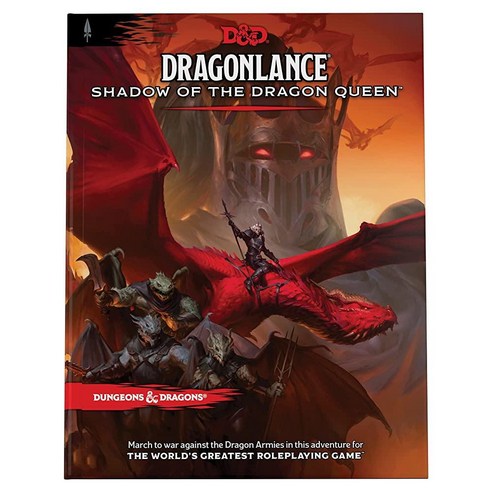 Dragonlance Shadow of The S+ Dragon Queen (Dungeons Dragons Adventure Book), Physical Book
