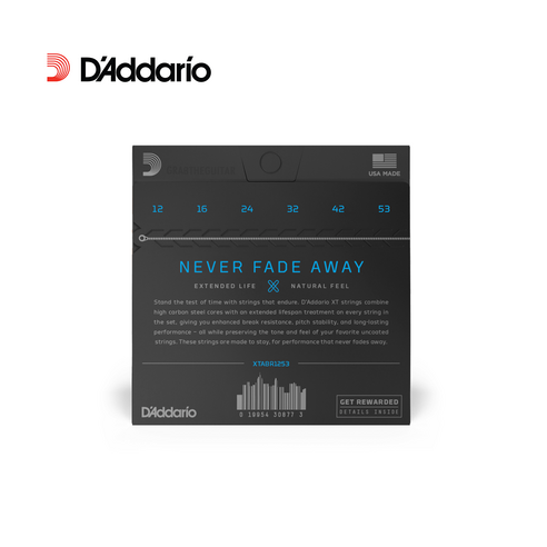 최고의 사운드와 플레이어빌리티를 위한 D'Addario 어쿠스틱 기타 스트링