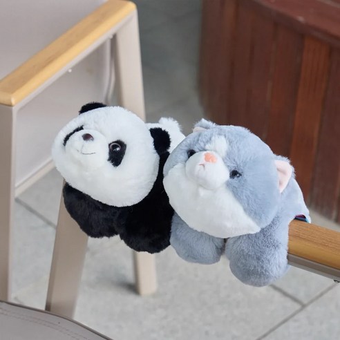 동물 팔찌형인형 굿즈 손목 밴드 팔찌인형 28 cm, 판다, 판다