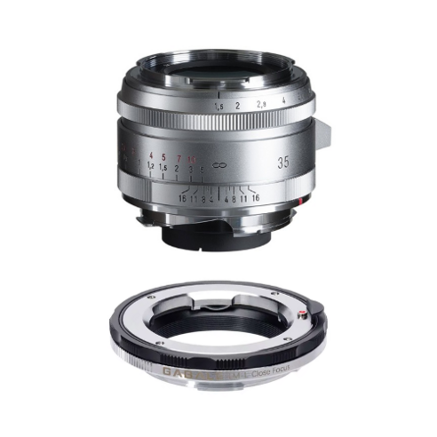 보이그랜더 NOKTON VL 35mm F1.5 ASP Type II 실버 / L마운트 / 파나소닉S9 / 정품